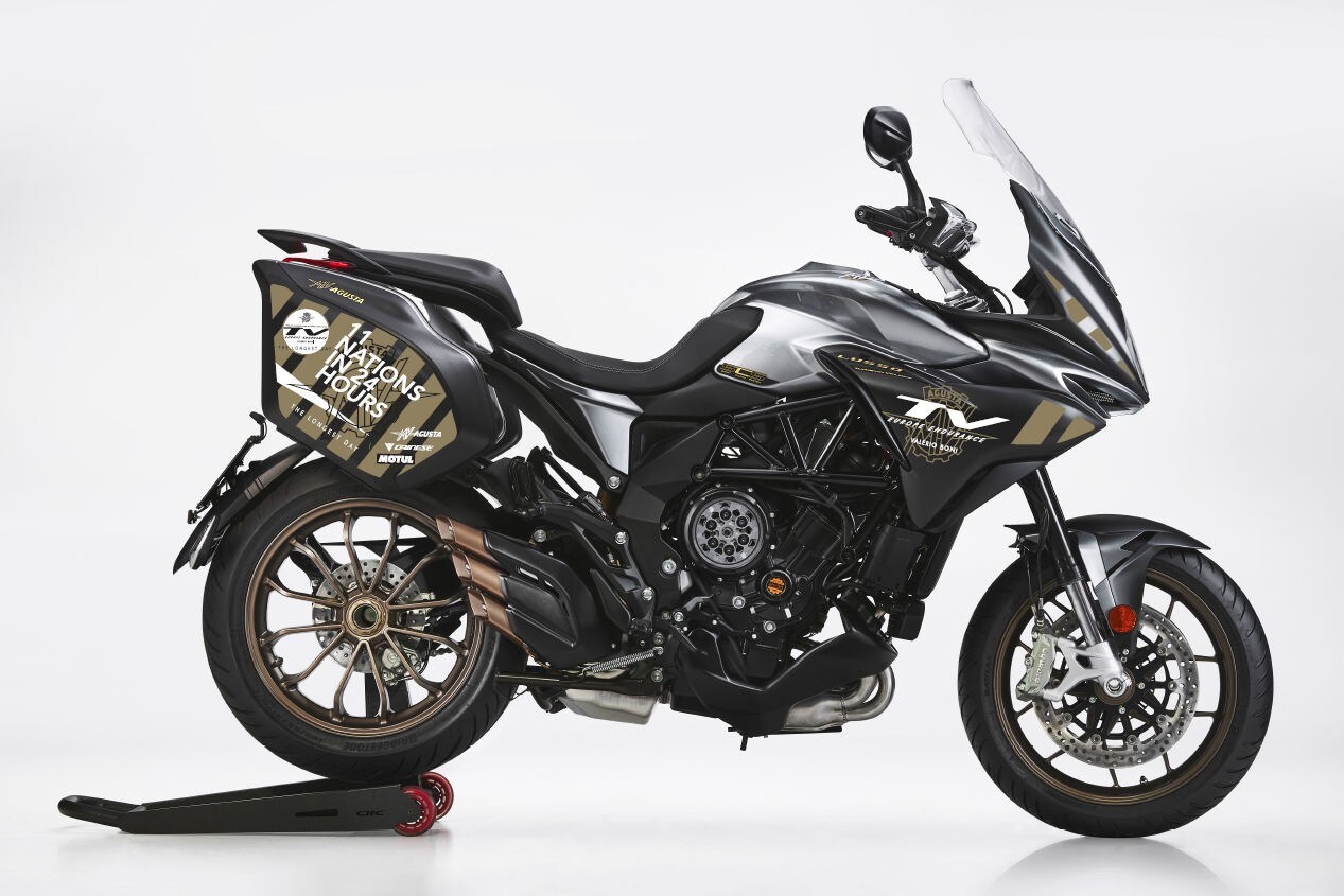 La MV Agusta Turismo Veloce a caccia di record